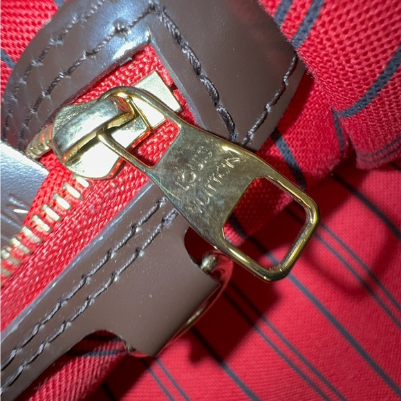 💯Authentic Louis Vuitton Delightful MM size Damier Ebene - Picture 11 of 14